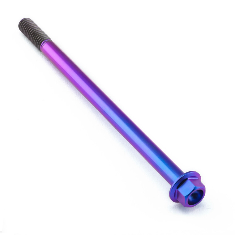 Titanium Flanged Hex Head Bolt M6x(1.00mm)x100mm | Pro-Bolt