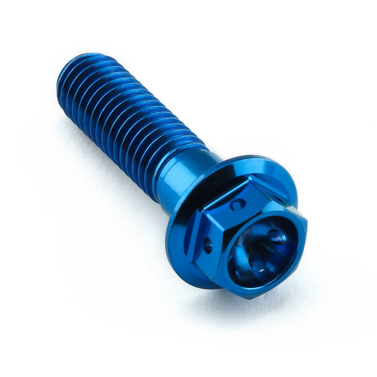 ◆Rina② Titanium Flanged Hex Head Bolt M8x(1.25mm)x30mm Race Spec