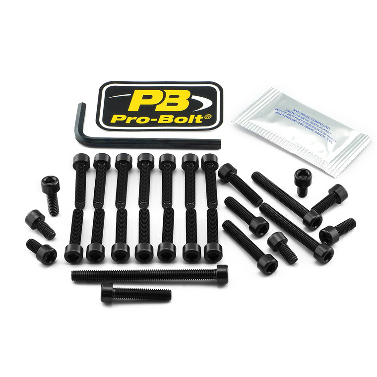 Aluminium Engine Kit Kawasaki Ninja 300 Black