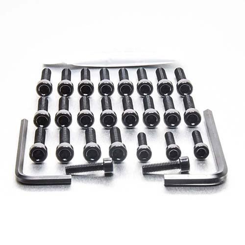 Aluminium Engine Kit Aprilia RS 4 125 Black