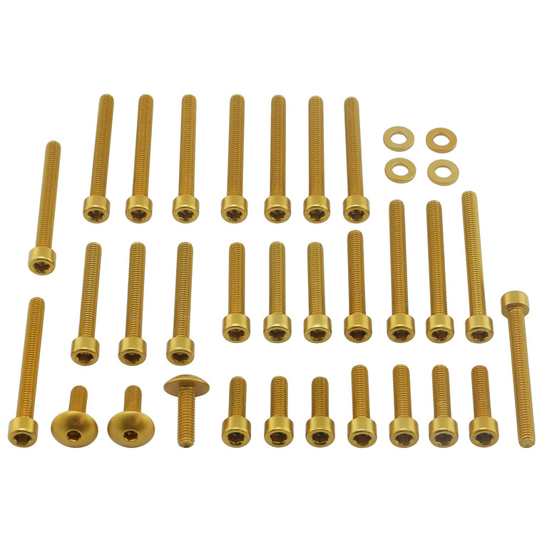 Aluminium Engine Kit Yamaha XVS1100 Drag Star Gold