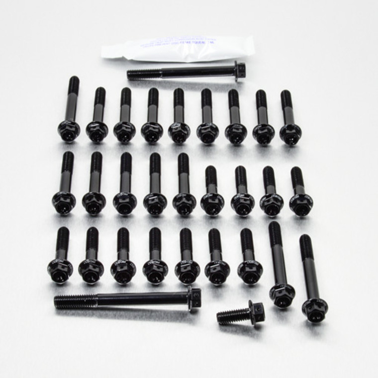 Aluminium Engine Kit Kawasaki ZX-6R J1-J2-J3 Race Spec Etched Black Aluminium Engine Kit Kawasaki ZX-6R J1-J2-J3 Race Spec Etched Black