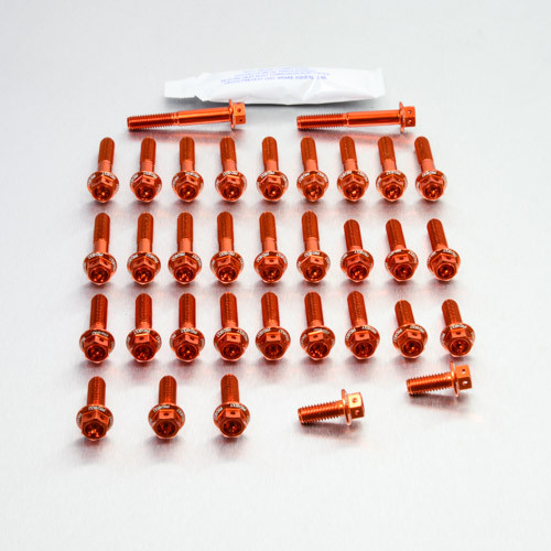 Aluminium Engine Kit Kawasaki ZX10R Ninja Race Spec Etched 08-10