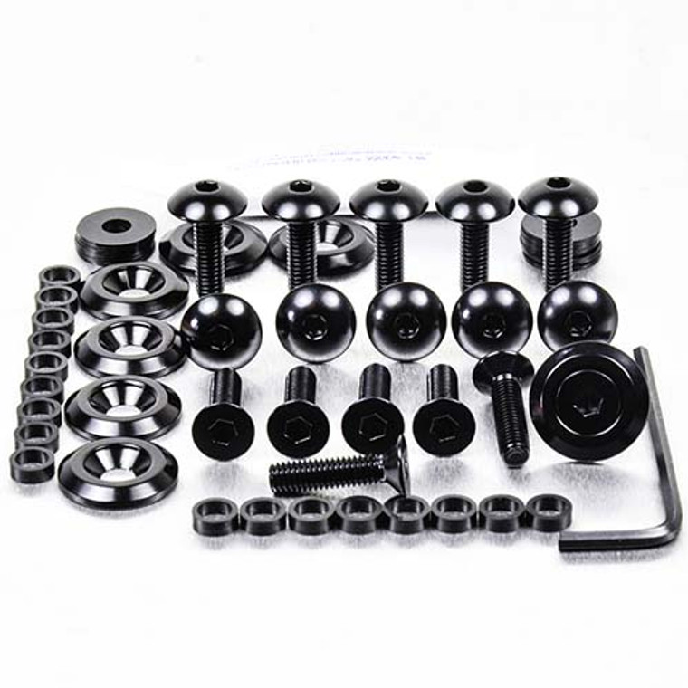 Aluminium Fairing Kit Ducati 888 Black