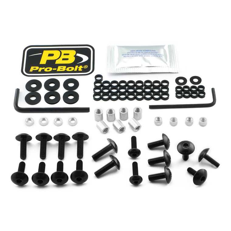 Aluminium Fairing Kit Suzuki Hayabusa Black Aluminium Fairing Kit Suzuki Hayabusa Black