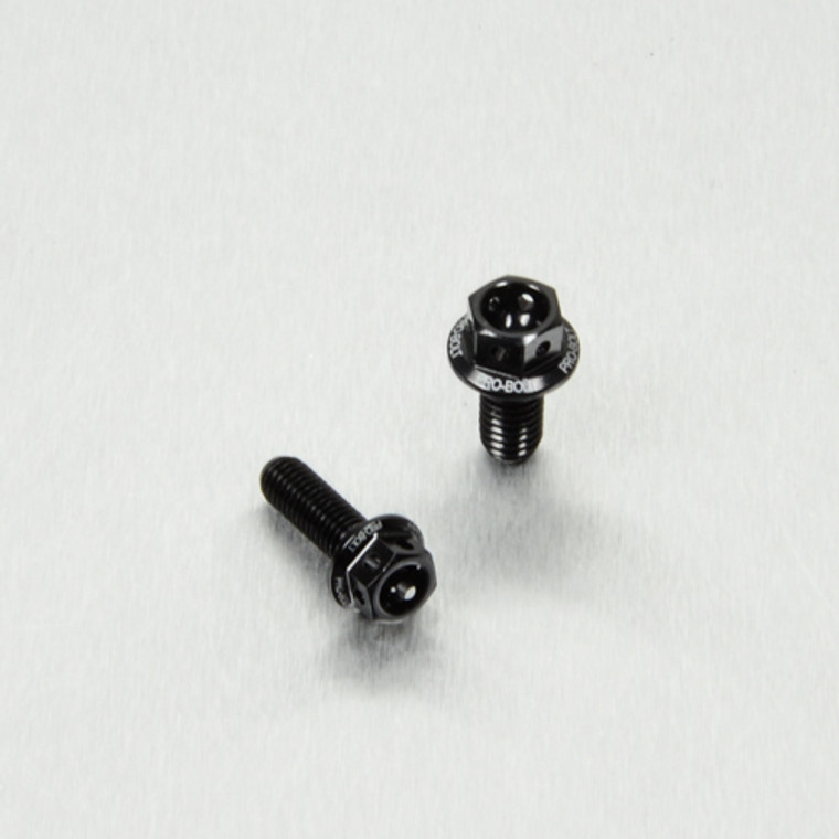 Aluminium Reservoir Mount Bolt Kit Front Brake Black Aluminium Reservoir Mount Bolt Kit Front Brake Black