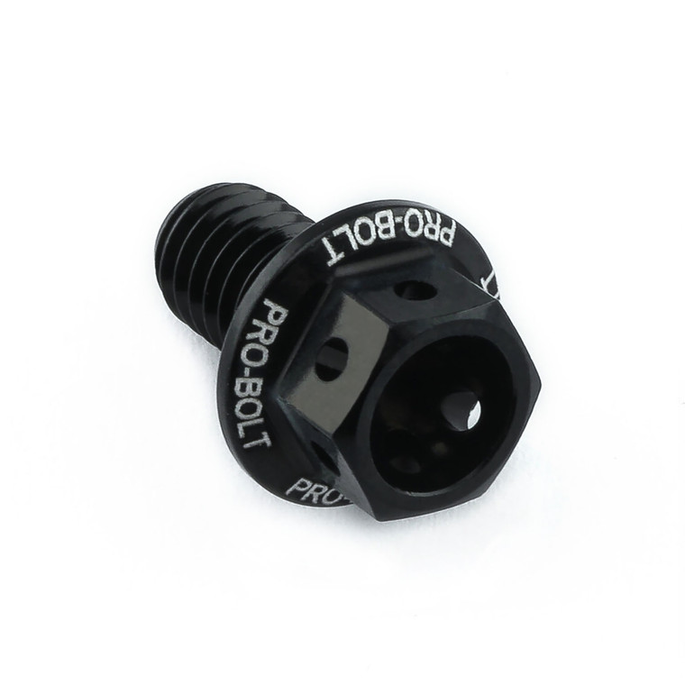 Aluminium Reservoir Mount Bolt Kit Rear Brake Race Spec Etched Black