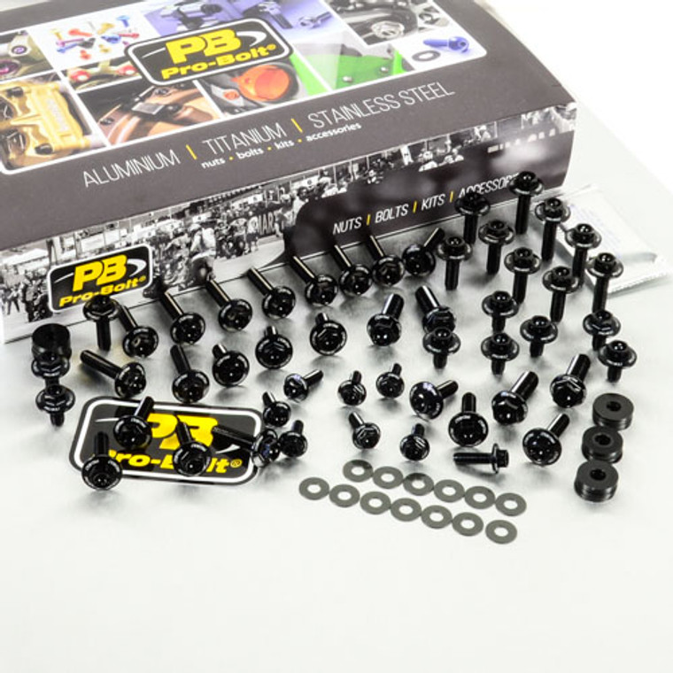 Aluminium Workshop Kit Bodywork Race Spec 30 Piece Black