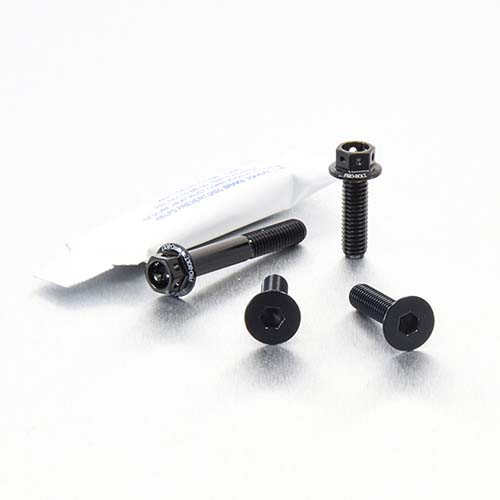 Aluminum Chain Guard Bolt Kit Race Spec Etched (CHAINHUG125HXRE)