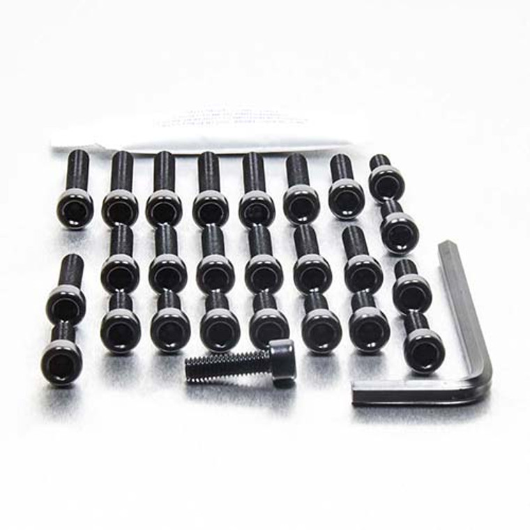 Aluminium Engine Kit Honda XR600R Black
