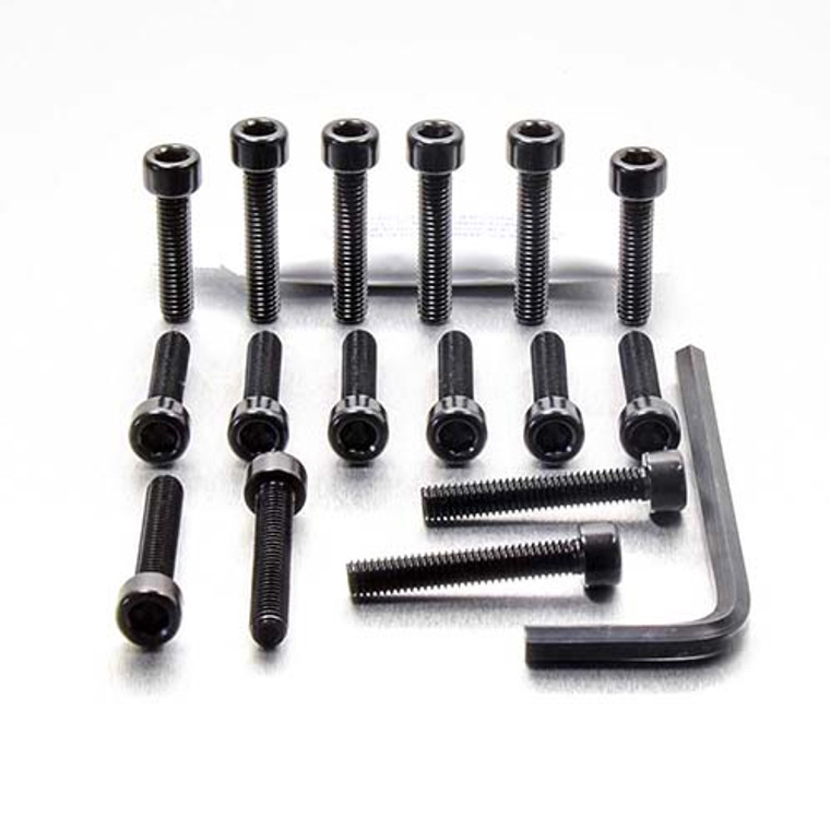 Aluminium Engine Kit Kawasaki ZXR750 H1-H2 Black
