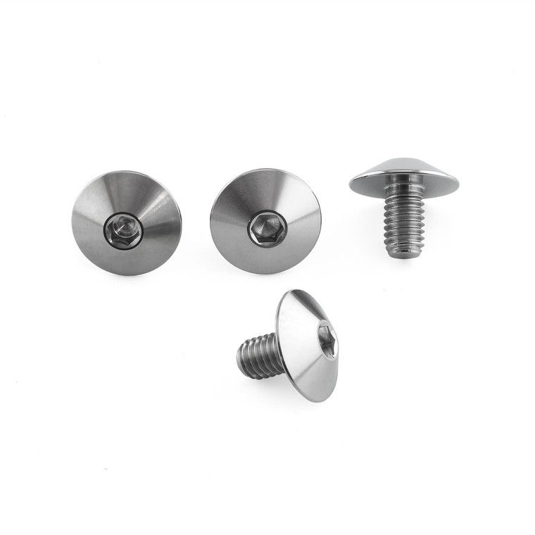 Titanium Chain Guard & Rear Hugger Bolt Kit