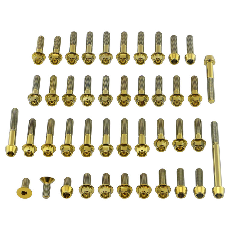 アクセサリー h2 Titanium Engine Kit Kawasaki Ninja H2 Flanged Hex Head Bolt | Pro-Bolt