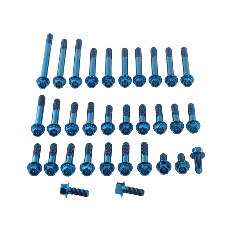 Titanium Engine Kit Suzuki GSXR 600- 750 L1-L2 Flanged Hex | Pro-Bolt