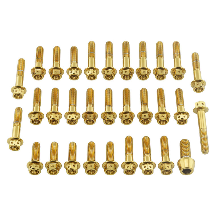 Stainless Steel Engine Kit Yamaha YZF R6 Race Spec Gold