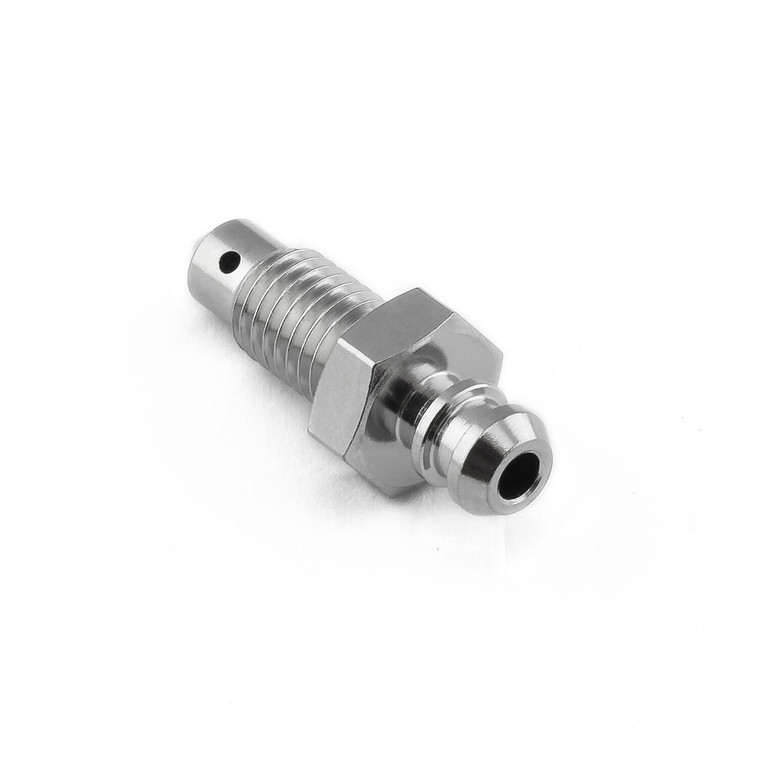 Stainless Steel Bleed Nipple M7x(1.00mm) Shallow Seat Front Brake Caliper