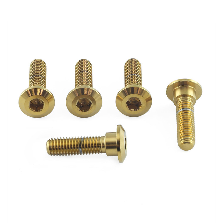 Stainless Steel Disc Bolt To Fit Kawasaki/Suzuki M8x30mm Pack x5
