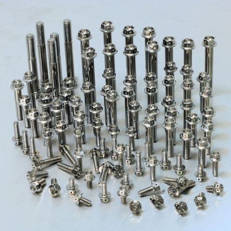 Stainless Steel Workshop Case 100 Piece Race Spec Bolts