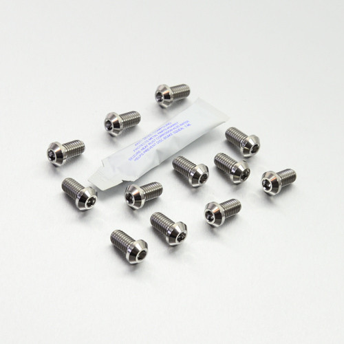 Titanium Disc Bolt To Fit Ducati/Aprilia M8x15mm Pack x12