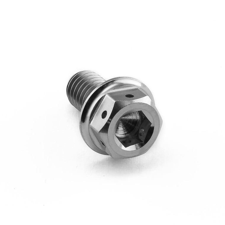 Titanium DualDrive Bolt M6x(1.00mm)x12mm Race Spec
