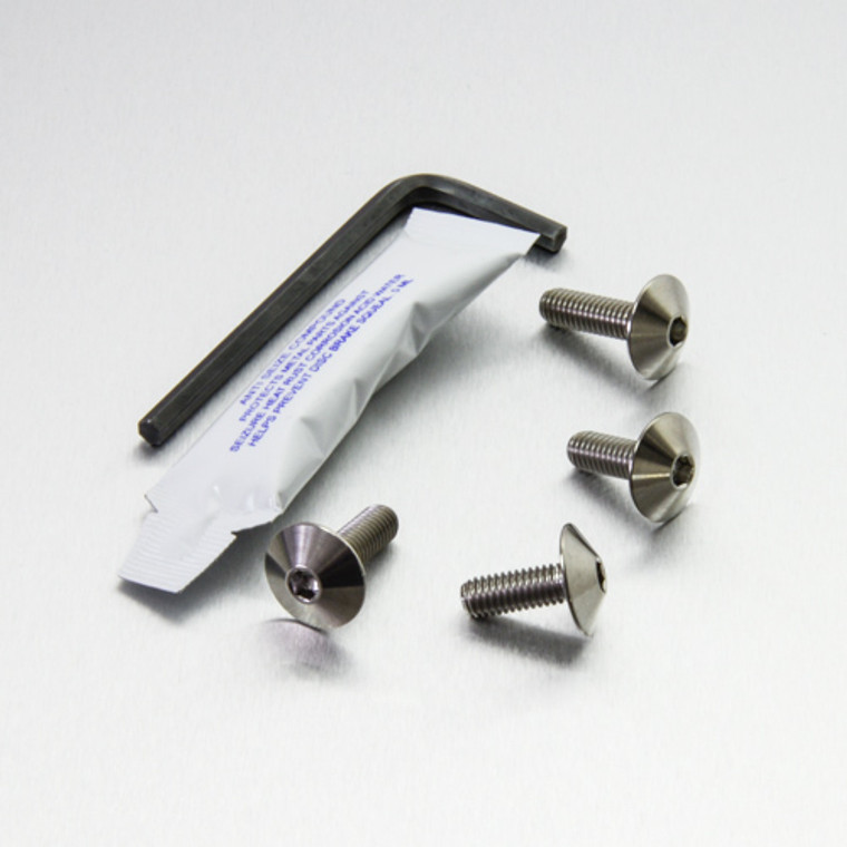 Titanium Heel Plate Bolt Kit