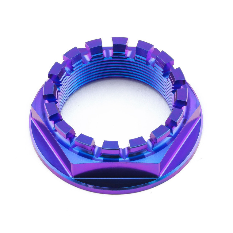 舵輪 Titanium Flanged Axle Nut M16x(1.50mm) Rear Wheel | Pro-Bolt