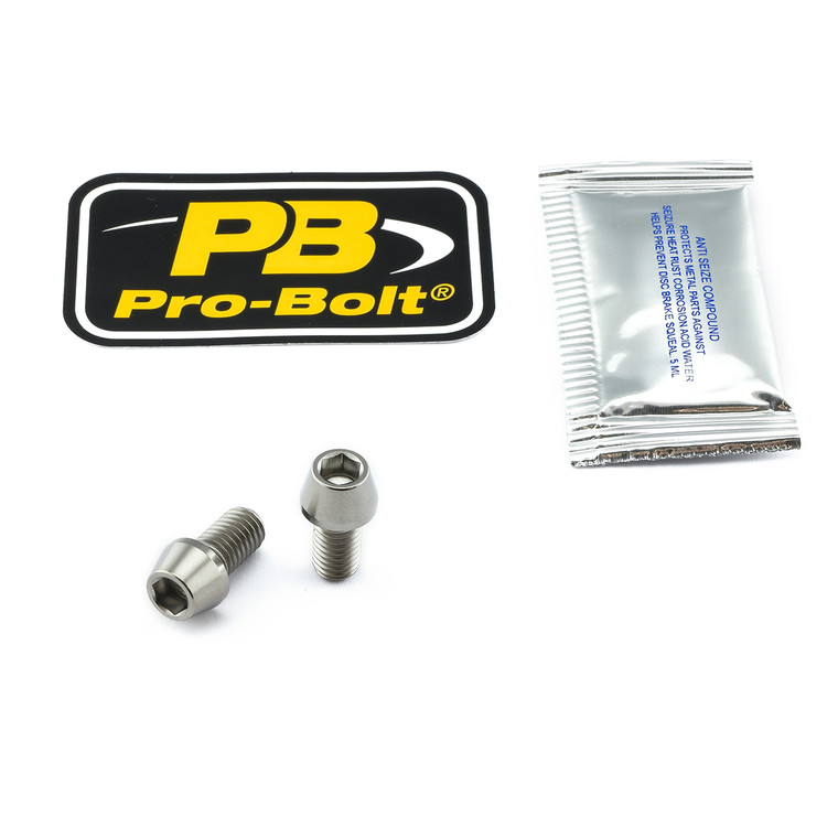 Titanium Rear Brake Caliper Mount Kit