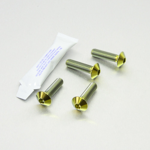Titanium Rider Footrest Hanger Bolt Kit | Pro-Bolt