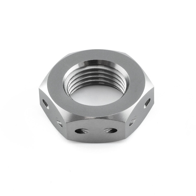 Titanium Drilled Nut M14x(1.25mm)