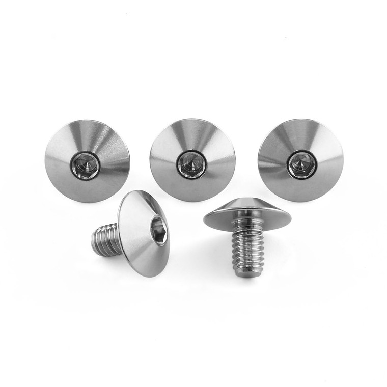 Titanium Windshield Kit 5 Bolt Titanium Windshield Kit 5 Bolt