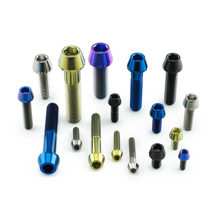 Titanium Tapered Socket Cap Bolts