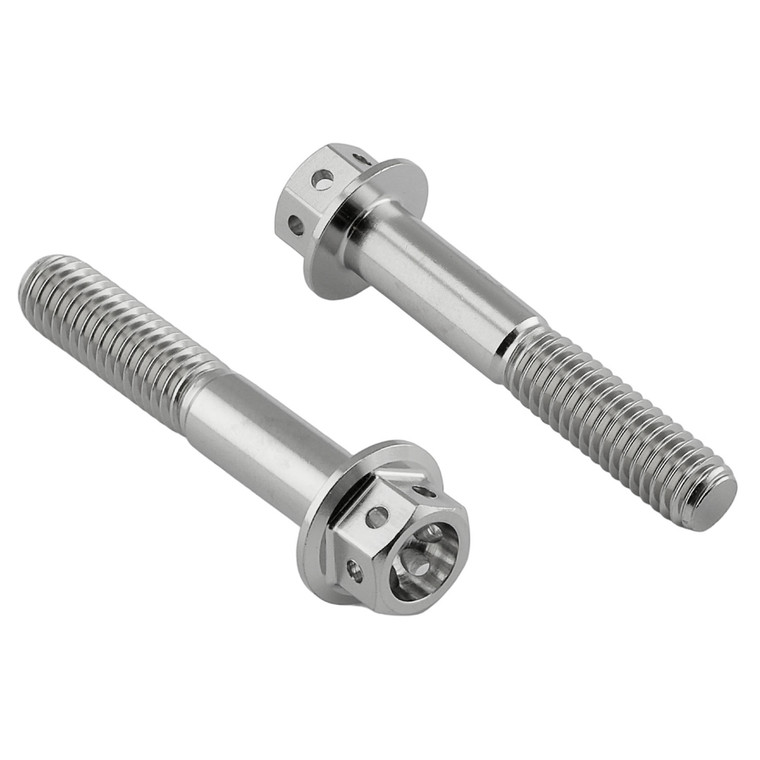 Stainless Steel Front Axle Pinch Bolt Kit Race Spec