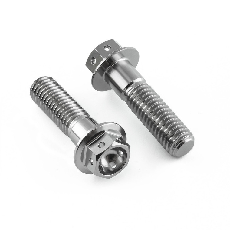 Titanium Front Axle Pinch Bolt Kit Race Spec