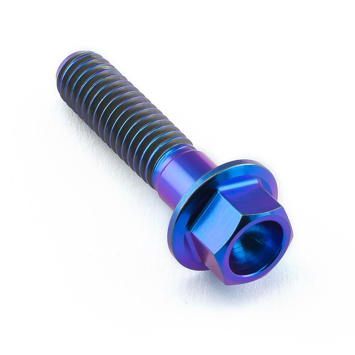 Titanium Flanged Hex Head Bolt M6x(1.00mm)x25mm | Pro-Bolt