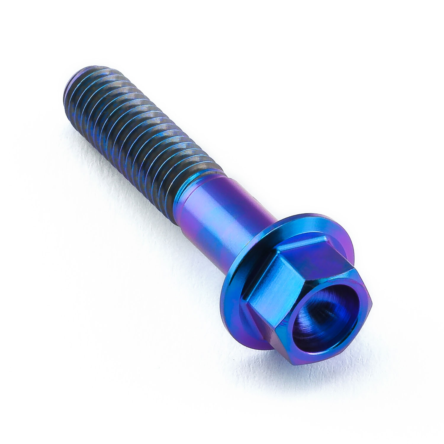 Titanium Flanged Hex Head Bolt M6x(1.00mm)x30mm | Pro-Bolt