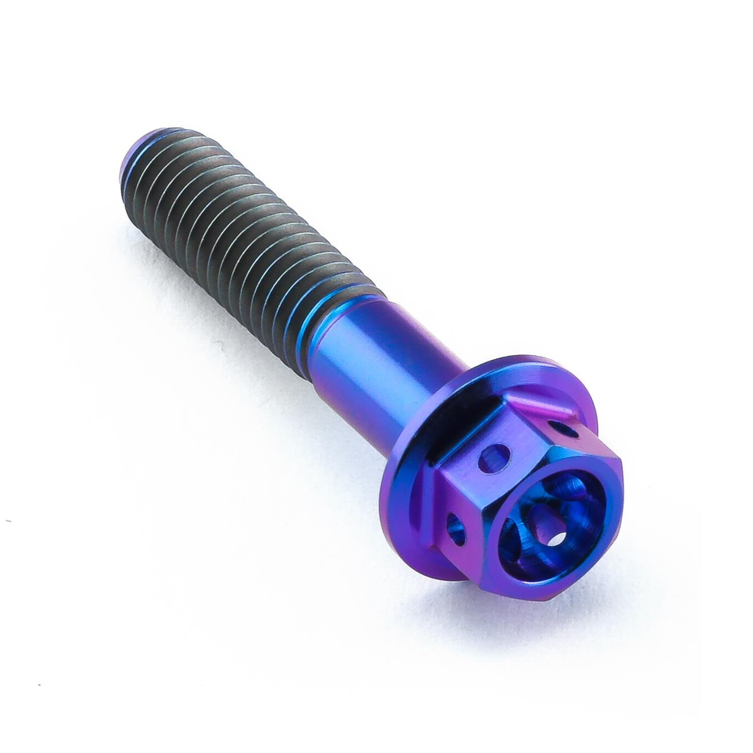 Titanium Flanged Hex Head Bolt M6x(1.00mm)x30mm Race Spec | Pro-Bolt