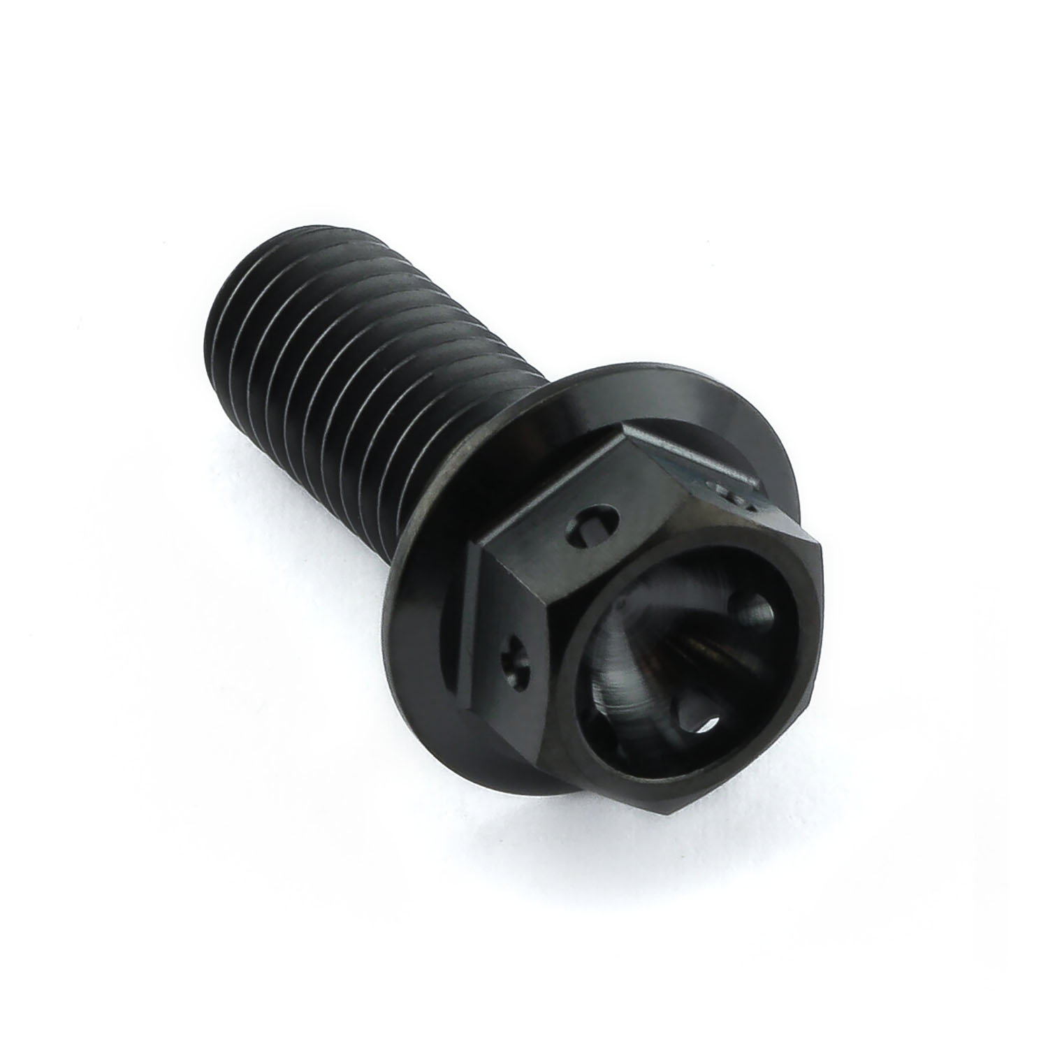 Titanium Flanged Hex Head Bolt M8x(1.25mm)x20mm Race Spec