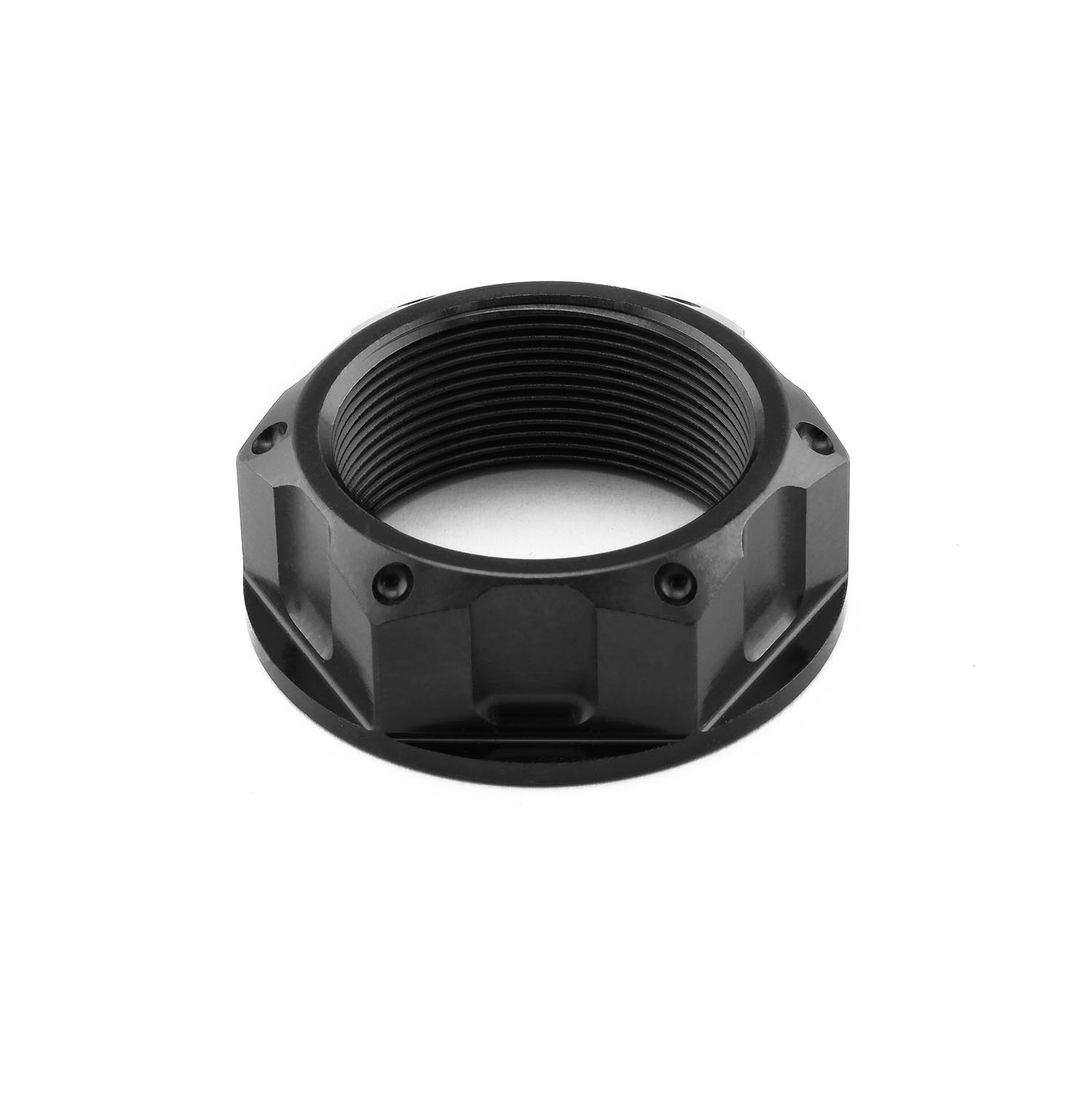 済　Yokey Titanium Yoke Nut Open Flanged M28x(1.00mm) | Pro-Bolt