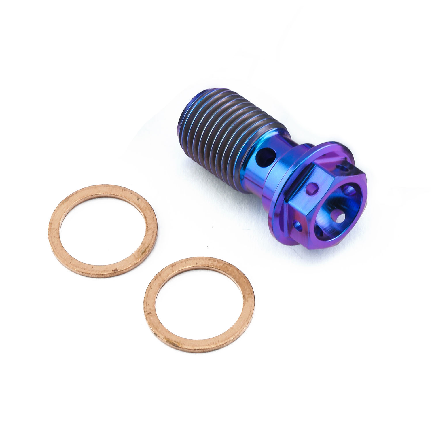 Titanium Banjo Bolt Single M10x(1.00mm) Race Spec Rear Brake