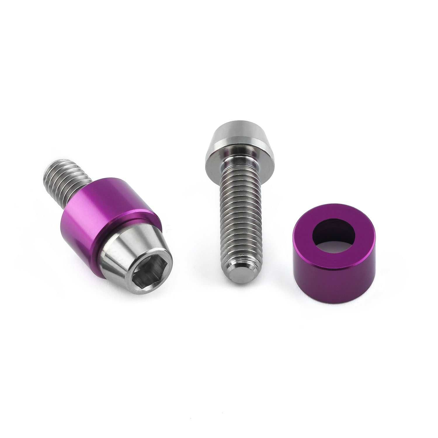 Titanium Scratch & Spark 6mm Pair | Pro-Bolt