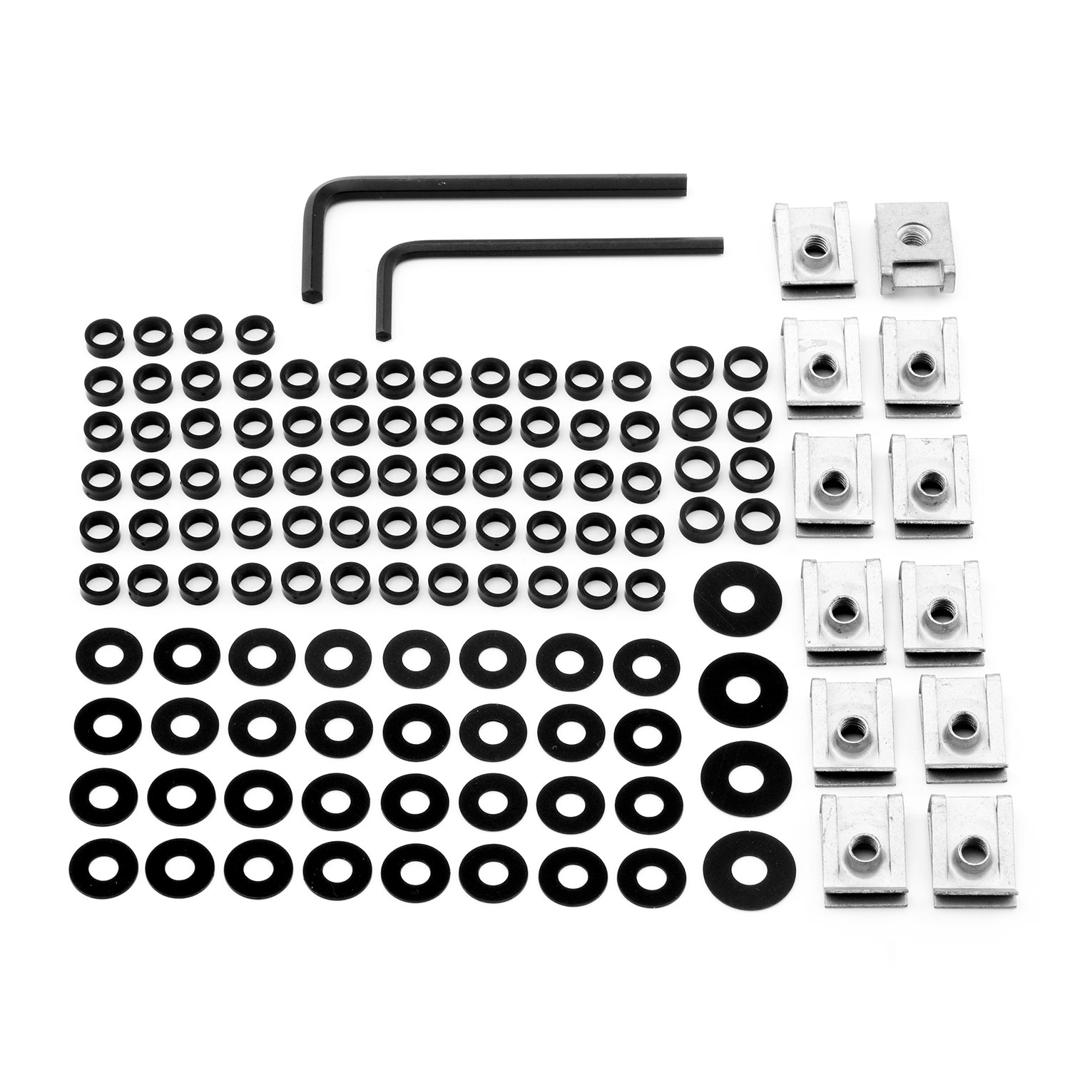 89-Piece Fairing Body Bolt Kit – Screws & Clips For BMW R1150RT ABS 2002