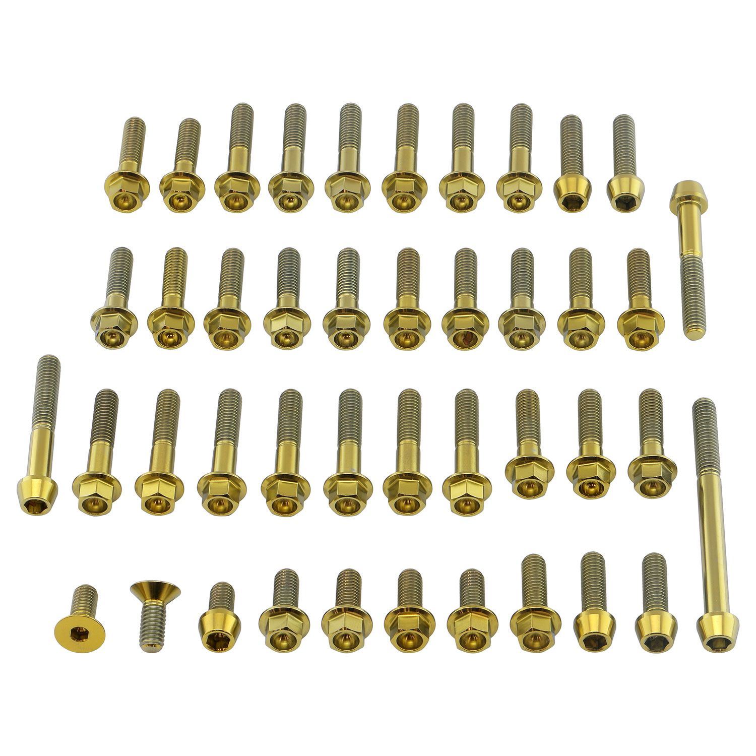 Titanium Engine Kit Kawasaki Ninja H2 Flanged Hex Head Bolt | Pro-Bolt