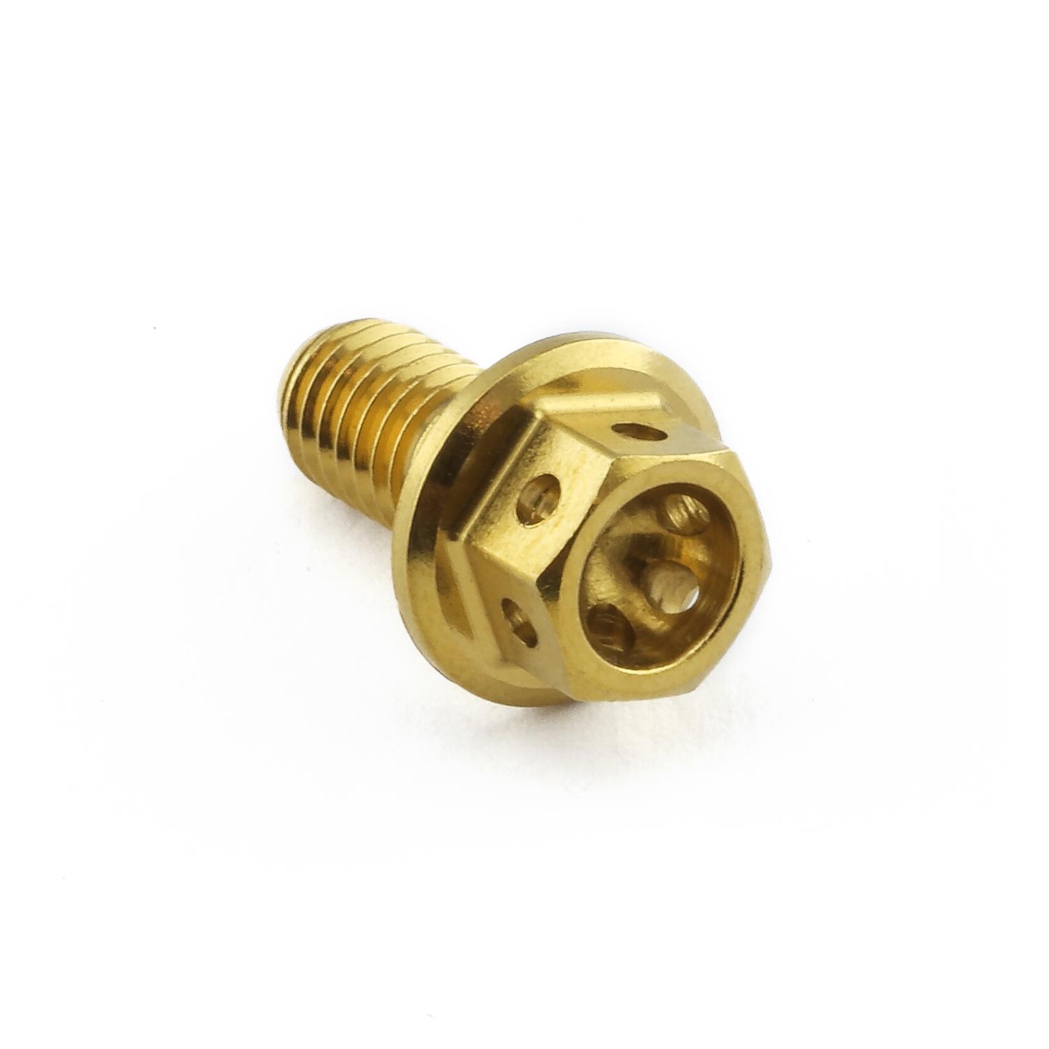 Stainless Steel Flanged Hex Head Bolt M6x(1.00mm)x12mm Race Spec