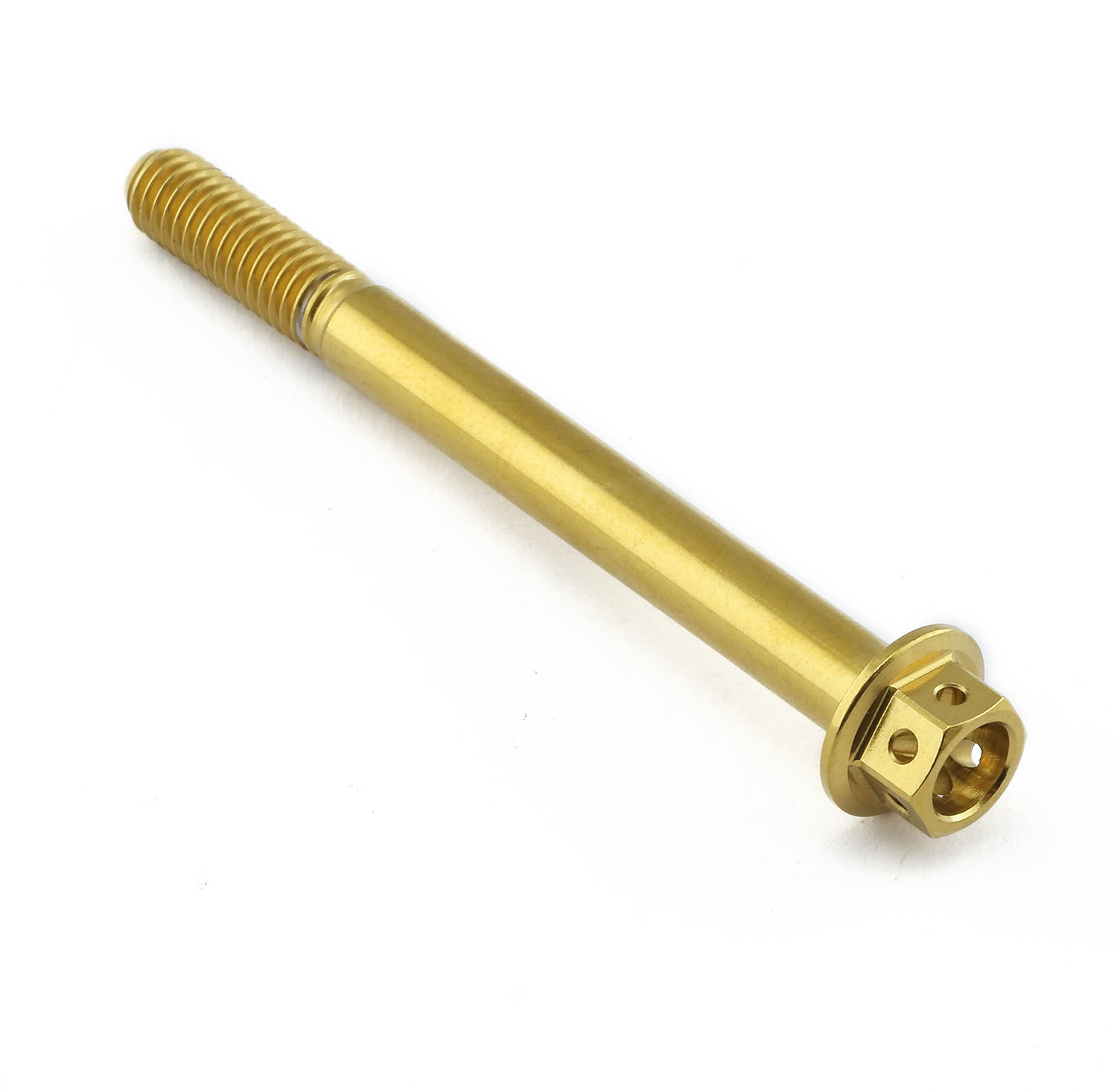 Stainless Steel Flanged Hex Head Bolt M6x(1.00mm)x65mm Race Spec