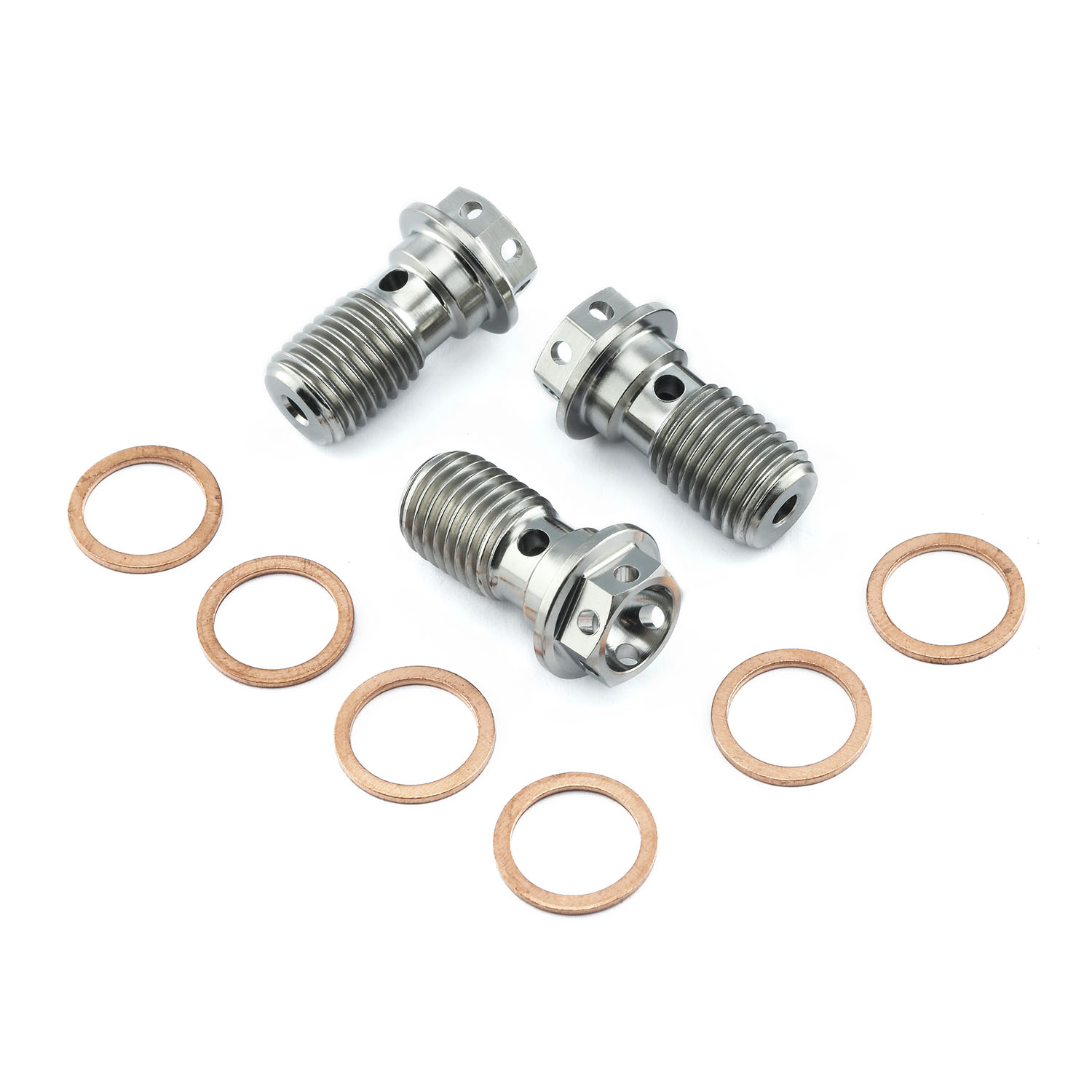 Titanium Banjo Bolt Single M10x(1.25mm) Front Brake Master