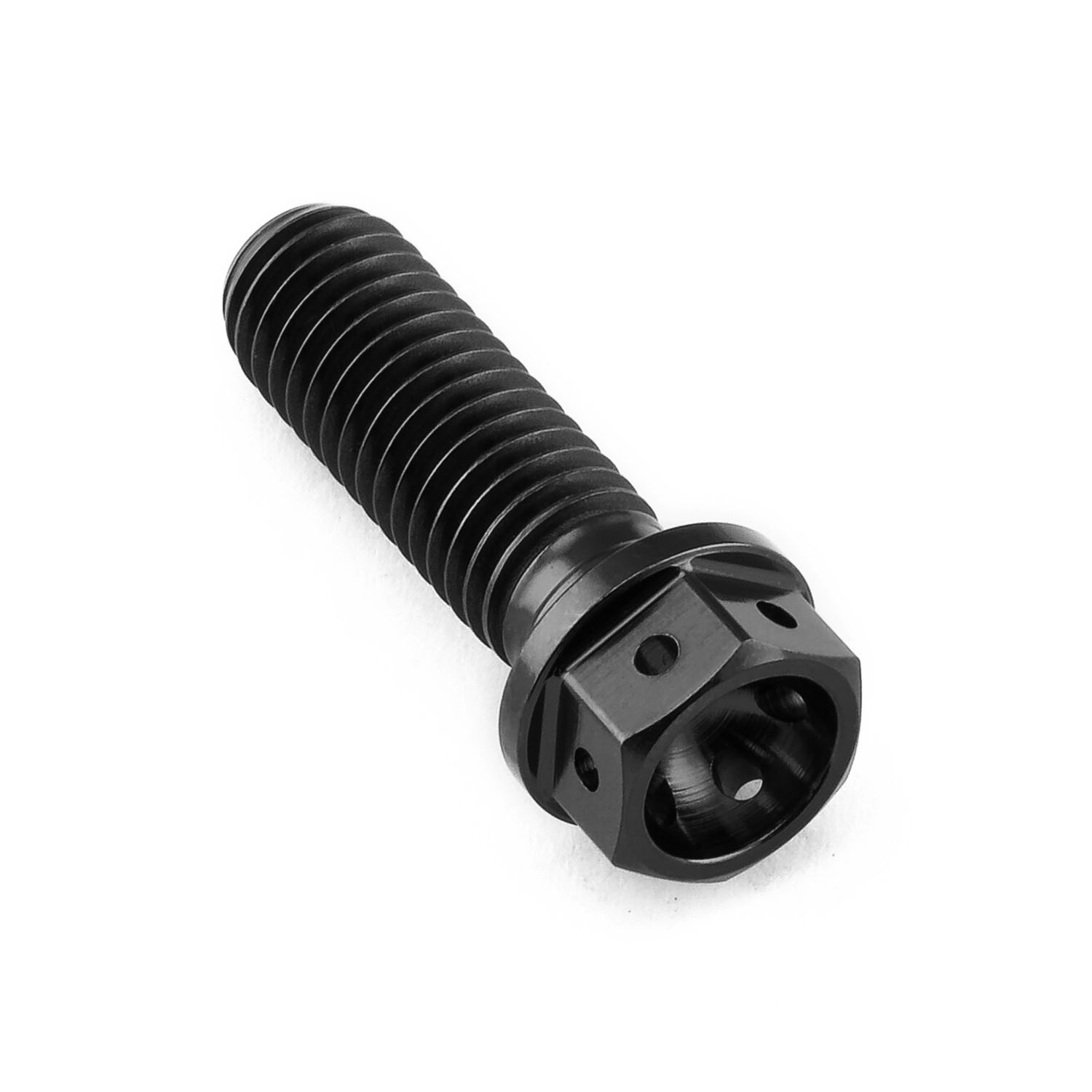 Titanium Flanged Hex Head Bolt M8x(1.25mm)x25mm Race Spec