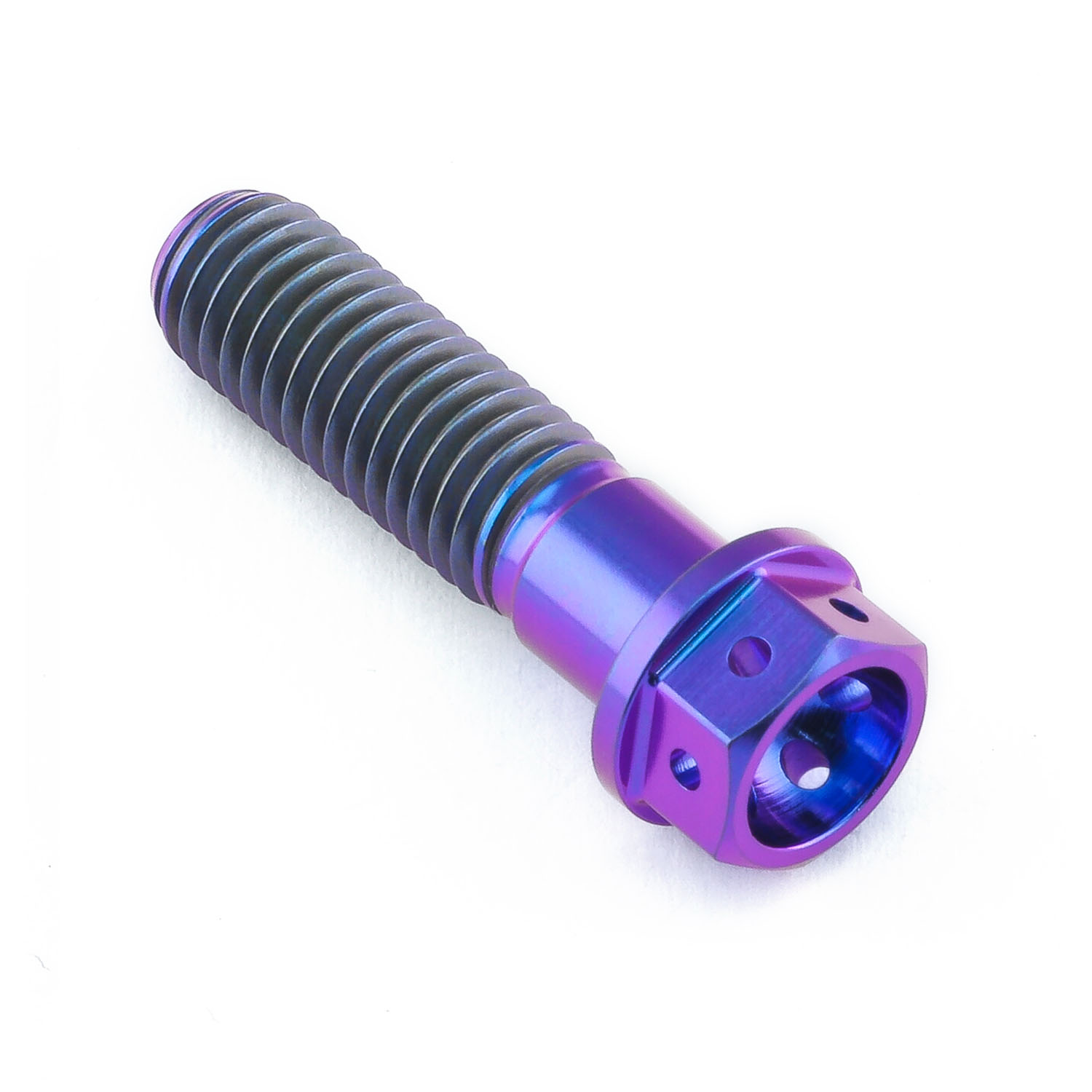 ◆Rina② Titanium Flanged Hex Head Bolt M8x(1.25mm)x30mm Race Spec