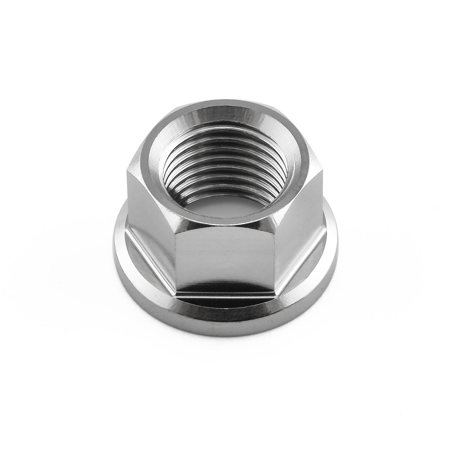 靴 NUTS Titanium Flanged Axle Nut M12x(1.25mm) Front Wheel | Pro-Bolt