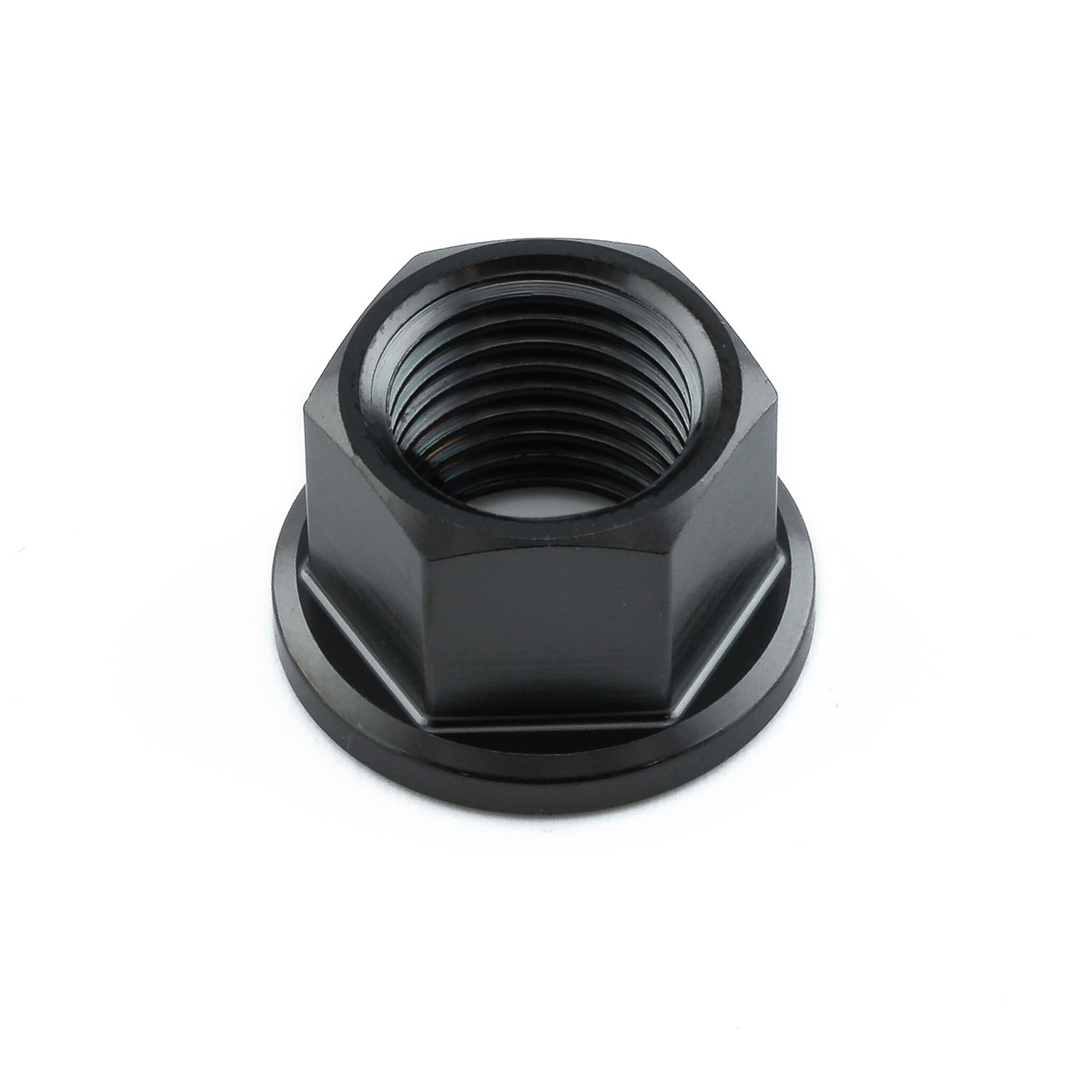 Titanium Flanged Axle Nut M12x(1.25mm) Front Wheel | Pro-Bolt