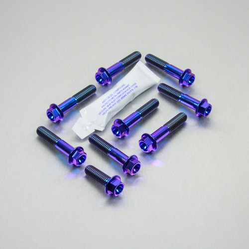 Titanium Top & Bottom Clamp Yoke Pinch Kit | Pro-Bolt